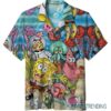 Spongebob Squarepants Emotions Hawaiian Shirt Hawaaian Shirt Hawaaian Shirt