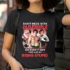 Sylvester Stallone Dont Mess With Old People Rocky We Didnt Get This Age By Being Stupid Signature shirt 2 T Shirt