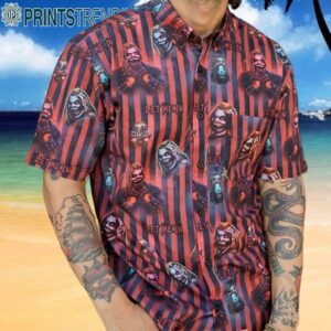 The Fiend WWE Bray Wyatt Hawaiian Shirts Printed Hawaiian