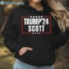 Trump Scott 2024 Maga Shirt Hoodie Hoodie