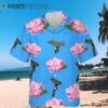 Vibrant Gun and Flower Tropical Hawaiian Shirt Aloha Shirt 600x600