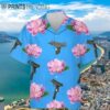 Vibrant Gun and Flower Tropical Hawaiian Shirt Hawaiian Shirt 600x600