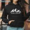 Whistler BC Canada Mountain Souvenir Shirt 3 Hoodie