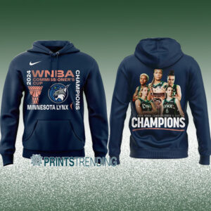 2024 Commissioners Cup Champions Minnesota Lynx Hoodie