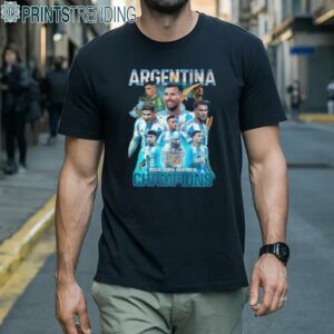 Argentina 2024 Copa America Champions Shirt 1 Men Shirts