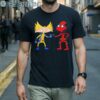 Arnold and Gerald as Wolverine and Deadpool shirt 1 Men Shirts