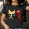 Arnold and Gerald as Wolverine and Deadpool shirt 2 T Shirt