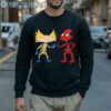 Arnold and Gerald as Wolverine and Deadpool shirt 5 Sweatshirt