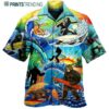 Bigfoot Loves Cool Surfing Hawaiian Shirt Hawaaian Shirtss Hawaaian Shirt