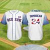 Boston Red Sox Dominican Jersey Giveaway 2024 1 1