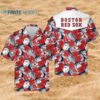 Boston Red Sox Hibiscus Flower Hawaiian Shirt Hawaiian Hawaiian