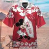 Boston Red Sox Mickey Mouse Hawaii Shirt Summer Button Up Shirt Hawaaian Shirts Hawaiian Shirts