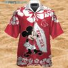 Boston Red Sox Mickey Mouse Hawaii Shirt Summer Button Up Shirt Hawaiian Hawaiian