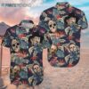 Characters Horror Movie Button Shirt Halloween Gift Hawaaian Shirts Hawaiian Shirts