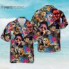 Characters Horror Movie Button Up Hawaiian Shirt Aloha Shirt Aloha Shirt