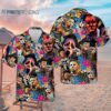 Characters Horror Movie Button Up Hawaiian Shirt Hawaaian Shirts Hawaiian Shirts