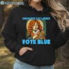 Childless Cat Ladies Vote Blue T shirt Hoodie Hoodie