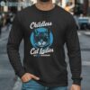 Childless Cat Lady Kamala Harris Shirt Election 2024 Political Shirt Vote Blue Long Sleeve Long Sleeve