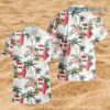 Christmas In July Santa Claus Flamingo Xmas Hawaiian Shirt Hawaiian Hawaiian