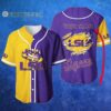 Custom LSU TIGERS Baseball Jersey Shirt 4 3