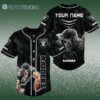 Custom Name Las Vegas Raiders Baseball Jersey 2 3