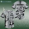 Custom Name Las Vegas Raiders NFL Baseball Jersey Shirts 2 3