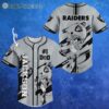 Custom Name Las Vegas Raiders NFL Baseball Jersey Shirts 4 3