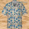 DND Short Sleeve Hawaiian Button Up Shirt Hawaiian Hawaiian