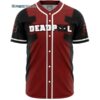 Deadpool Marvel Baseball Jersey Hawaaian Shirtss Hawaaian Shirt