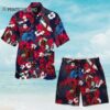 Deadpool Superhero Floral Hawaiian Shirt Aloha Shirt Aloha Shirt