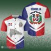 Dominican Republic Coat Of Arms Baseball Jersey 2 3