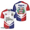 Dominican Republic Coat Of Arms Baseball Jersey 3 2