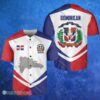 Dominican Republic Coat Of Arms Baseball Jersey 4 3