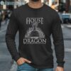 Dragon Throne Fire And Blood House Targaryen Game Of Dragons Shirt Long Sleeve Long Sleeve