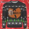 Funny Wu Tang Ugly Christmas Sweater Black 3 3