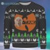 Funny Wu Tang Ugly Christmas Sweater Black 4 4