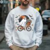 Ghost On Bike Halloween Shirt 3 Sweatshirt