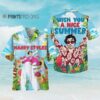 Harry Styles Wish You A Nice Summer Hawaiian Shirt Aloha Shirt Aloha Shirt