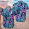 Horror Character Tropical Hawaiian Shirt Horror Movie Hawaaian Shirts Hawaiian Shirts