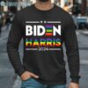 Joe Biden Kamala Harris 2024 Gay Pride LGBT Shirt Long Sleeve Long Sleeve