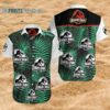 Jurassic Park Symbol Palm Leaves Green Hawaii Shirt Hawaiian Hawaiian