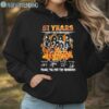 KISS 51 Years 1973 2024 Signature Thank You For The Memories Shirt Hoodie Hoodie