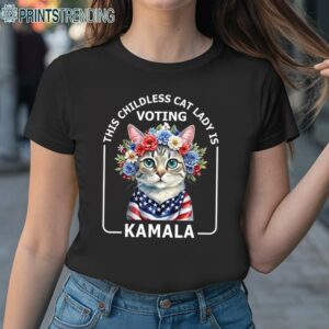 Kamala Harris President 2024 Shirt Childless Cat Lady Shirt 1TShirt TShirt