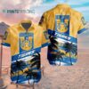 LIGA MX Tigres UANL Special Hawaiian Shirt Hawaaian Shirts Hawaiian Shirts