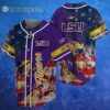 LSU TIGERS US Flag Baseball Jersey Shirt 4 3