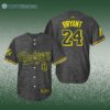 Lakers Night Dodgers Kobe Bryant 24 Baseball Jersey Giveaway 2 3