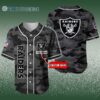 Las Vegas Raiders Baseball Jersey NFL Fan Gifts 2 3