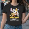 Los Angeles Lakers Nba Jerry West The Logo 1938 2024 Thank You For The Memories Signature Shirt 1TShirt TShirt