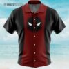 Marvel Comics Deadpool Button Up Hawaiian Shirt Aloha Shirt Aloha Shirt