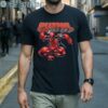 Marvel Deadpool Drawing Sword Action Pose Shirt 1 Men Shirts